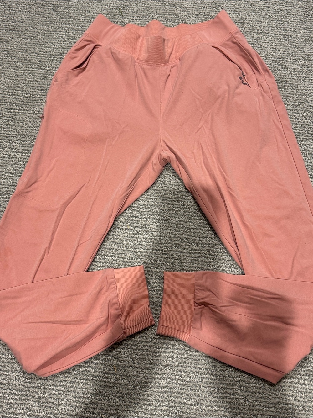 Women's Dusty Rose Jogger Pants - Comfortable Everyday Track Pants